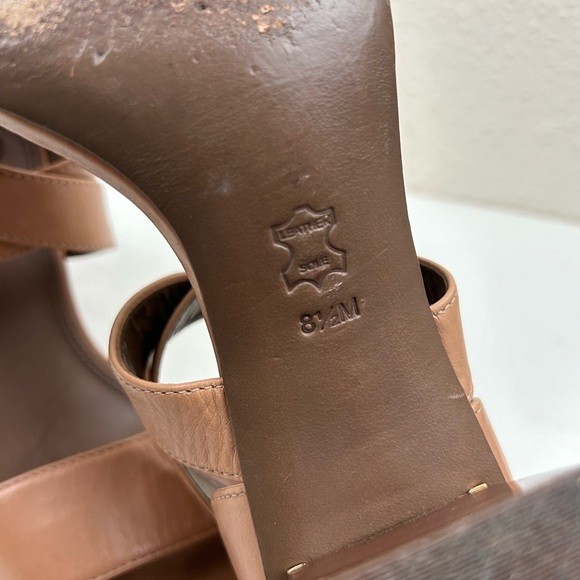 TORY BURCH block heel sandals - Picture 7 of 8